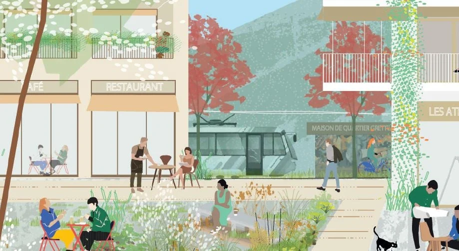 Besançon : Les collines de la Grette, AMI pour des logements abordables, écologiques et à programmation participative