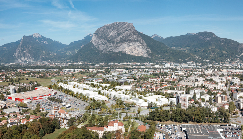 Métropole de Grenoble : Projet Portes du Vercors, aménagement résilient en zone inondable constructible